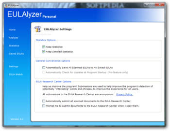 EULAlyzer screenshot 4