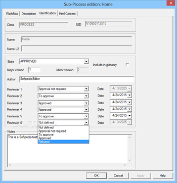 Eunomia Process Builder screenshot 3