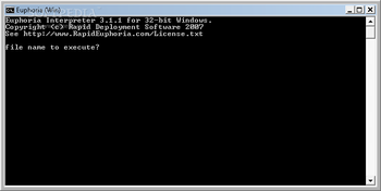 Euphoria Programming Language screenshot