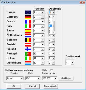 Euro Currency Converter screenshot 2