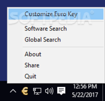 Euro Key screenshot