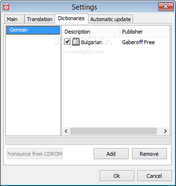 Eurodict German Bulgarian Dictionary screenshot 10