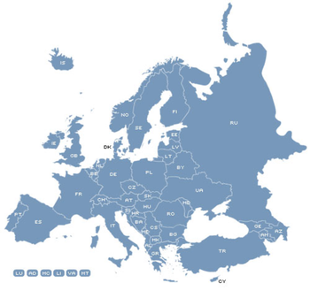 Europe Map Locator screenshot