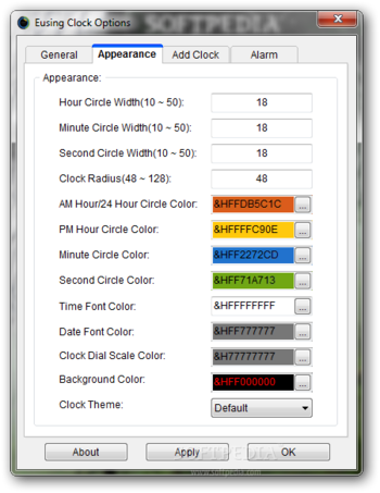 Eusing Clock screenshot 3