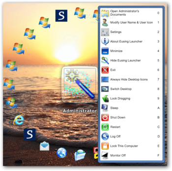 Eusing Launcher screenshot 4