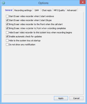 Evaer screenshot 2