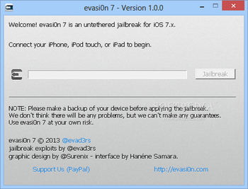 evasi0n7 screenshot