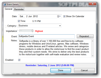 Event Manager screenshot 3
