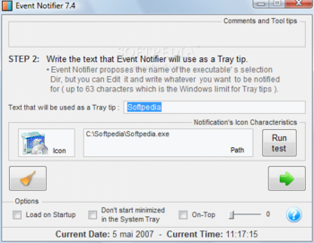 Event Notifier screenshot 3