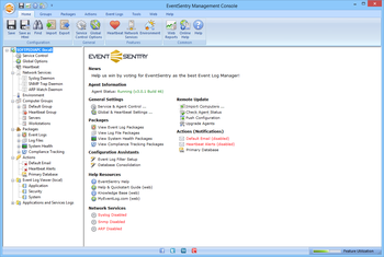 EventSentry screenshot