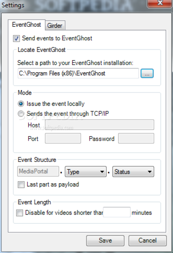 EventTrigger screenshot 2