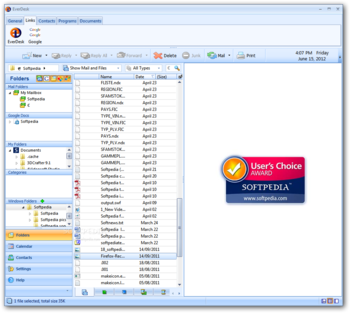 EverDesk Google Edition screenshot