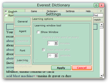 Everest Dictionary with databases screenshot 5