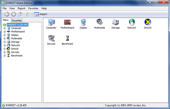 EVEREST Home Edition screenshot