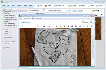 Evernote screenshot 4