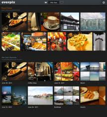 Everpix screenshot