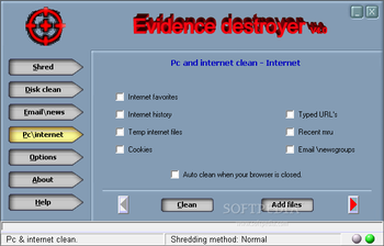Evidence destroyer screenshot 2