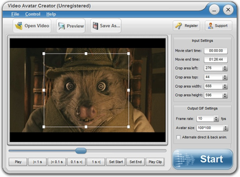 Eviosoft Video Avatar Creator screenshot