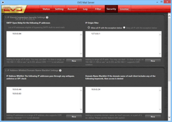 EVO Mail Server screenshot 9