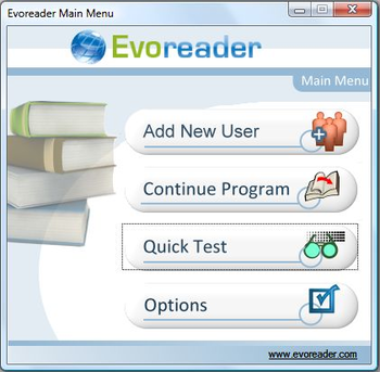 Evoreader screenshot