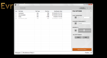 Evrnet Sight screenshot
