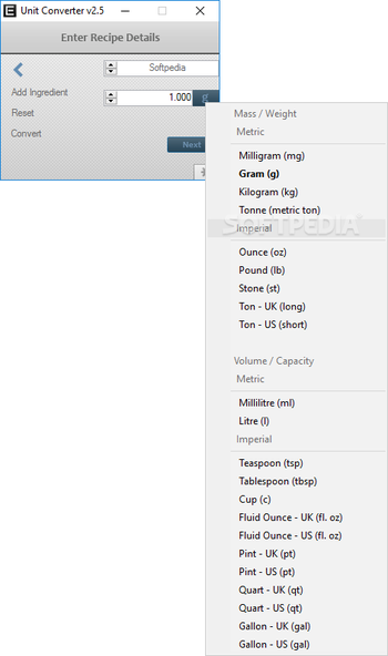 Evrnet Unit Converter screenshot 4