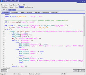 eWall SMTP Proxy Free screenshot 5