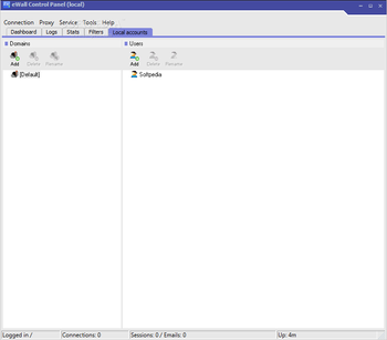 eWall SMTP Proxy Free screenshot 6