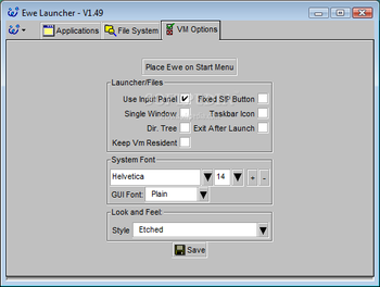 Ewe Virtual Machine screenshot 2