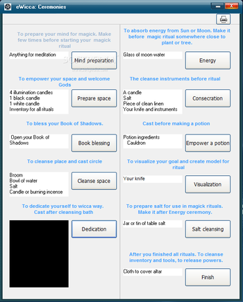 eWicca screenshot 2