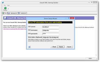 Ewisoft XML Sitemap Builder screenshot 2