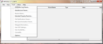 EWSEditor screenshot 2