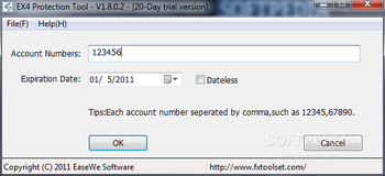 EX4 Protection Tool screenshot