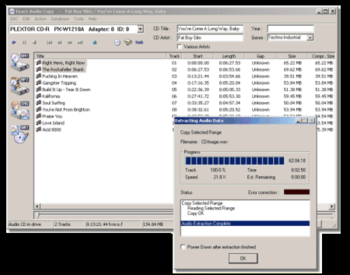 Exact Audio Copy screenshot