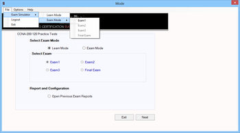 Exam Simulator for CCNA (formerly CCNA 640-801 Practice Exam) screenshot 2