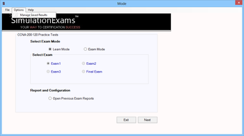 Exam Simulator for CCNA (formerly CCNA 640-801 Practice Exam) screenshot 3