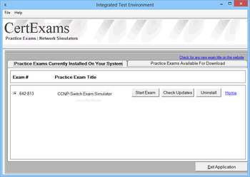 Exam Simulator for CCNP Switch 642-813 screenshot 7