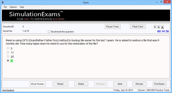 Exam Simulator for Server+ screenshot 8