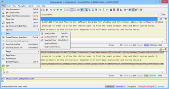 ExamDiff Pro screenshot 2