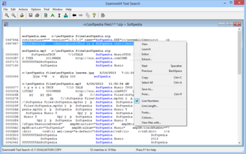 Examine64 Text Search screenshot
