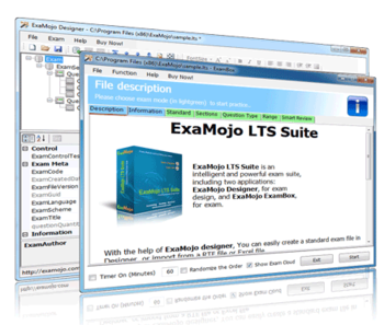 ExaMojo LTS Suite screenshot