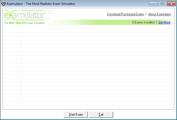 Examulator screenshot