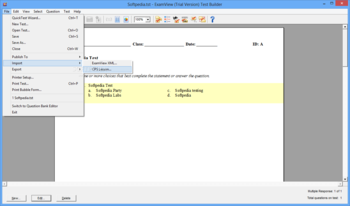 ExamView Assessment Suite screenshot 2