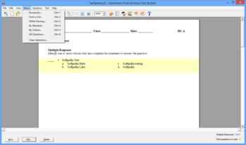 ExamView Assessment Suite screenshot 3