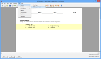 ExamView Assessment Suite screenshot 5