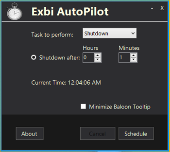 Exbi AutoPilot screenshot