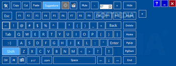 Exbi Keyboard screenshot 1