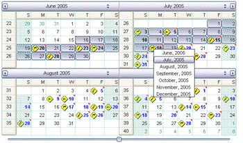 ExCalendar screenshot
