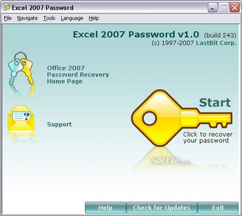 Excel 2007 Password screenshot 3