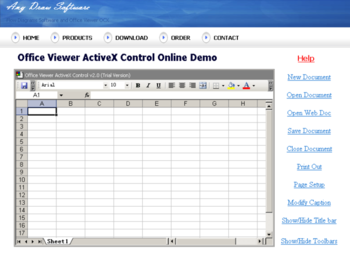 Excel ActiveX screenshot 2